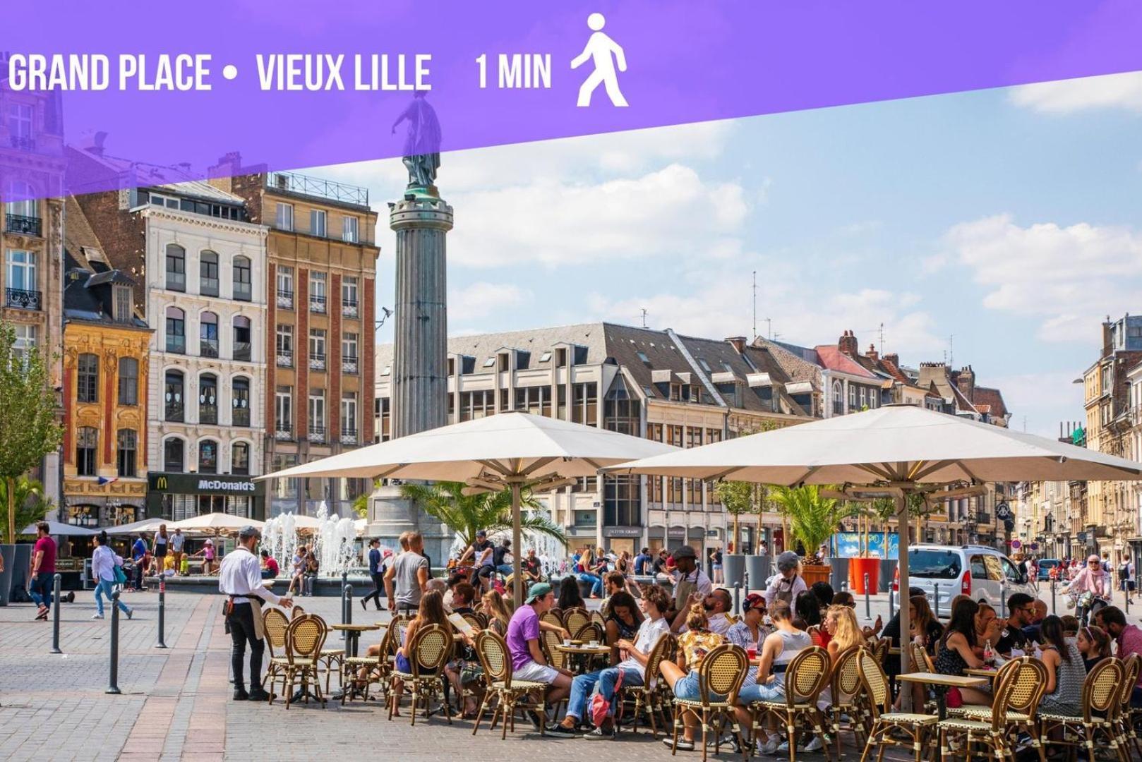 Superbe Appartement Sur La Grand Place, Avec Vue ! Lille Ngoại thất bức ảnh